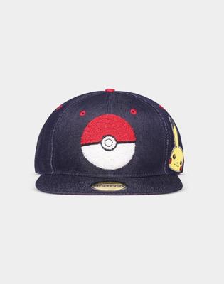 Pokémon - Denim Snapback Cap Pokémon - Denim Snapback Cap