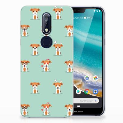 Nokia 7.1 | TPU Hoesje | Pups