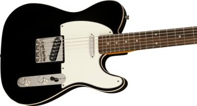 Squier Classic Vibe Baritone Custom Telecaster Black elektrische baritongitaar