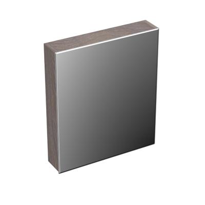 Spiegelkast Forzalaqua Uni 59.5x68.5x12.5 Cm 1 Deur Links Tweezijdig Spiegel Silver Grey Spiegelkast Forzalaqua Uni 59.5x68.5x12.5 Cm 1 Deur Links Tweezijdig Spiegel Silver Grey