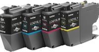 Brother inktcartridge, 500 pagina's, OEM LC-421XLVAL, 4 kleuren - thumbnail