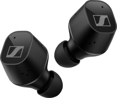 Sennheiser CX Plus True Wireless Earbuds - Bluetooth In-Ear Headphones for Music and Calls with Active Noise Cancellation, Customizable Touch Controls, Bass Boost, IPX4 and 24-hour Battery Life, Black