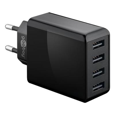 goobay 4-Way USB Charger (30 W) oplader - thumbnail