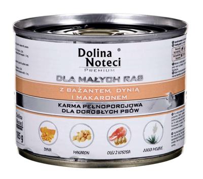 DOLINA NOTECI Premium Pheasant, pumpkin and pasta - Nat hondenvoer - 185 g