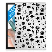 Tablet BackCover Samsung Galaxy Tab A8 2021/2022 Silver Punk - thumbnail