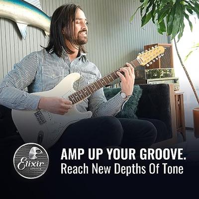 Elixir Strings 12450 snaar voor muziekinstrumenten Electrisch 12 stuk(s) Staal Gitaar