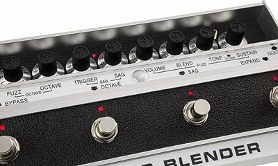 Fender Shields Blender analoge fuzz met twee kanalen en drie octaven