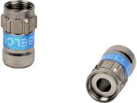 Cabelcon Connectors 99909636-02 F-stekker Compressie, Waterdicht Aansluitingen: F-stekker 100 stuk(s) - thumbnail