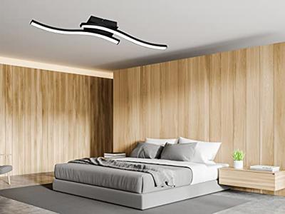 Trio Design plafondlampRoute 2-lichts zwart - R62472132