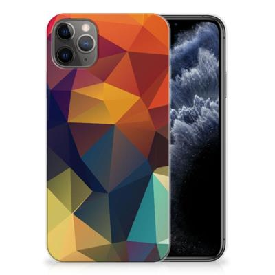 Apple iPhone 11 Pro Max | TPU Hoesje | Polygon Color Apple iPhone 11 Pro Max | TPU Hoesje | Polygon Color