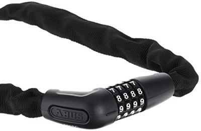 Abus cijfer kettingslot 5805c/75 zwart - 4mm - 75cm - thumbnail