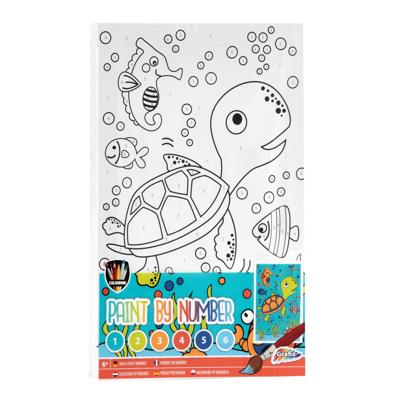 Creative Craft Group Schilderen op nummer - schildpad