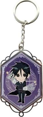 Black Butler PVC Keychain Sebastian