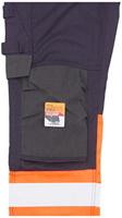 Blåkläder Multinorm inherent werkbroek 14881513 | Marineblauw/Oranje | Maat 62 - 7330509720462 - thumbnail