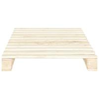 Bedframe pallet massief grenenhout 100x200 cm - thumbnail