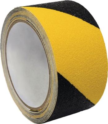 IKS Antisliptape | zwart/geel | lengte 18 m, breedte 50 mm | 1 stuk - 2540000006 2540000006