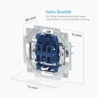 ABB 2CKA001413A0491 Apparaatinzetstuk IP20 Blauw, Gentiaan-blauw (RAL 5010) - thumbnail