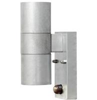Wandlamp modena Up/Down gegalvaniseerd met bewegingsmelder GU10 fitting 7542-320 Konstsmide - thumbnail