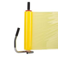 Handwikkelfolie 23 micron 50 cm x 300 meter geel - thumbnail