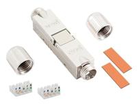 LOGILINK Veldconfectioneerbare kabelverbinder, MP0073, CAT6A, afgeschermd - thumbnail