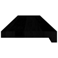 Vensterbanken 2 st 90x20x2 cm massief eikenhout donkerbruin - thumbnail