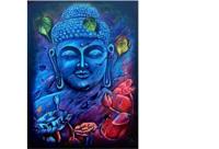 Diamond painting boeddha pakket - nu in de aanbieding - thumbnail