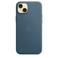 Apple Finewoven Case Backcover Apple iPhone 15 Plus Pacific-blauw Inductieve lading, Stootbestendig - thumbnail
