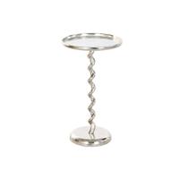 Bijzettafel Home ESPRIT Zilverkleurig 35 x 35 x 61 cm - thumbnail