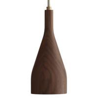 Hollands Licht Timber hanglamp large Ø14 walnoot - thumbnail