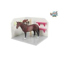 Kids Globe paarden wasbox roze - thumbnail