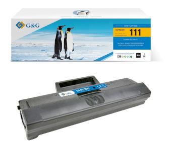 G&G Tonercassette vervangt Samsung MLT-D111S Compatibel Zwart 1000 bladzijden G&G Tonercassette vervangt Samsung MLT-D111S Compatibel Zwart 1000 bladzijden