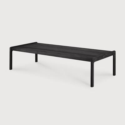 Ethnicraft Outdoor Salontafel 'Jack' Teakhout, 150 x 65cm, kleur Zwart