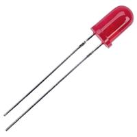 Kingbright Bedrade LED Rood Rond 5 mm 1800 mcd 30 ° 30 mA 2.1 V - thumbnail