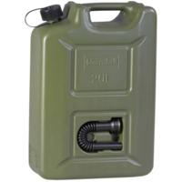 Hunersdorff Brandstofjerrycan | inhoud 20 l | olijfgroen HDPe | L350xB165xH495mm | 1 stuk - 802000 - 802000 - thumbnail
