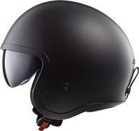 LS2 jet helm "of599 ii spitfire solid" helmet of599 spitf.ii solid xs matt black - thumbnail