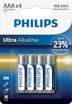 Philips Ultra LR03 AAA batterij (potlood) Alkaline 1.5 V 4 stuk(s)