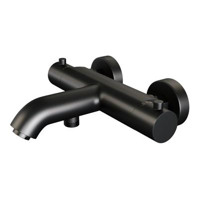 Brauer Black Edition - Opbouw Baddouche Thermostaatkraan - Mat Zwart