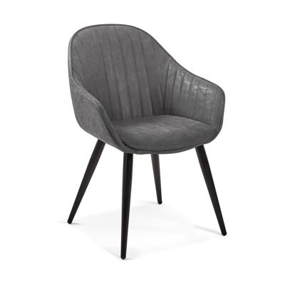 Kave Home Fabia eetkamerstoel Grafiet