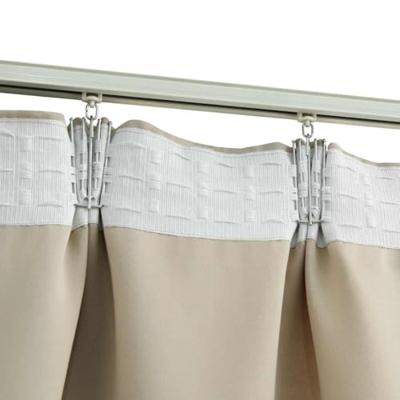 VidaXL Gordijnen verduisterend met haken 2 st 140x245 cm beige VidaXL Gordijnen verduisterend met haken 2 st 140x245 cm beige