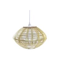 Plafondlamp DKD Home Decor Natuurlijk Gouden Bruin Bamboe 50 W (42 x 42 x 26 cm) - thumbnail