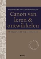 Canon van leren & ontwikkelen - M.C.P. Ruijters, R.J. Simons, Rika Schut - ebook - thumbnail