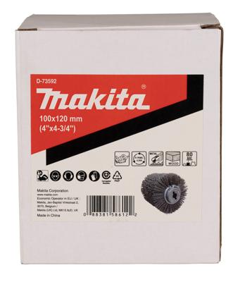Makita Accessoires Schuurborstel 100x120mm - D-73592 D-73592