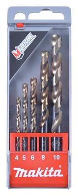 Makita D-30508 HSS Metaal-spiraalboorset 5-delig 1 set(s) - thumbnail