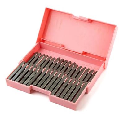 We R Makers • alphabet stamps serif font upper case and numbers with case