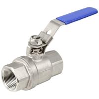 TRU COMPONENTS TC-2PC-DN25-316 TC-12770356 Standaard kogelkraan Schroefdraad (binnen): G1 64 bar (max) 1 stuk(s) - thumbnail