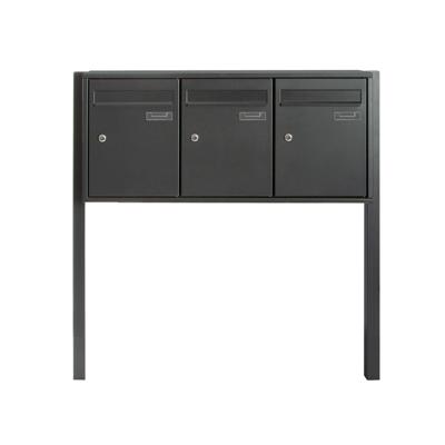 3-DELIGE BRIEVENBUS ANTRACIET STAANDER