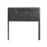 3-DELIGE BRIEVENBUS ANTRACIET STAANDER - thumbnail