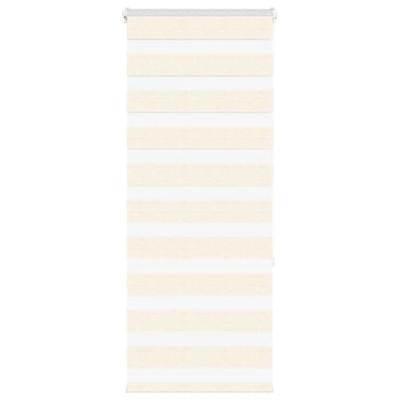 VidaXL Zebra blind 60x150 cm stofbreedte 55,9 cm polyester marmerbeige
