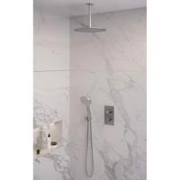Inbouw Regendouche Set Brauer Brushed Edition Plafond Uitloop Ronde Hoofddouche 30 cm Met Handdouche 3 Standen RVS Look Brauer - thumbnail
