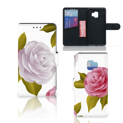 Samsung Galaxy J2 Core Hoesje Roses Samsung Galaxy J2 Core Hoesje Roses